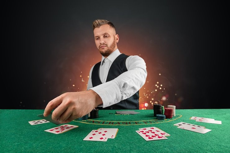 Live casino tables with multiple cameras and dealers